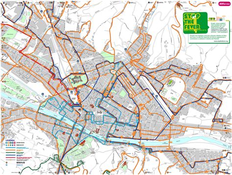 Firenze (Florence) bus map | www.mapsta.net