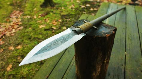 Making a HUNTING SPEAR From a Leaf spring - YouTube