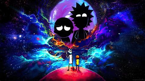 Rick And Morty Parallel Universe Live Wallpaper - MoeWalls