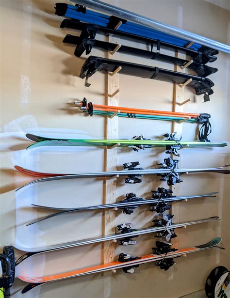 DIY Ski Rack : r/skiing