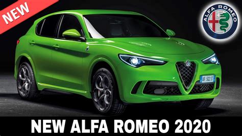 8 New Alfa Romeos Joining the Brand's SUV and Car Lineup in 2020 - YouTube