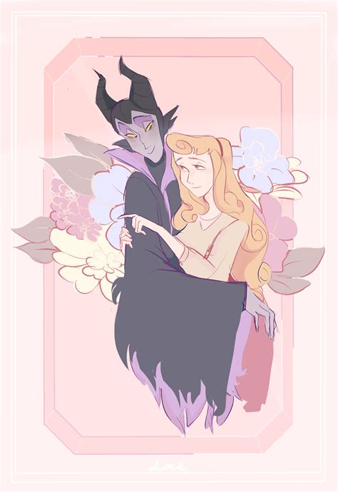 Maleficent And Aurora Fan Art