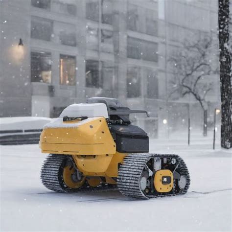 Snow Blower Robot - Autonomous Snow Blower Residential Use