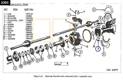 King Pin Bearing - Oshkosh Equipment