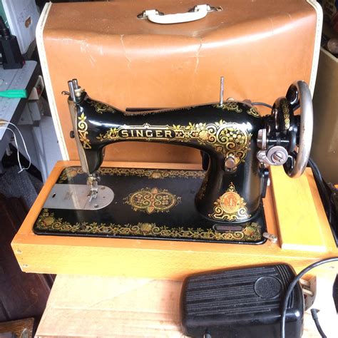 Tiffany Singer 15 15K Electric Vintage Sewing Machine Old | Etsy UK | Old sewing machines ...
