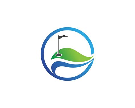 Golf club icons symbols elements and logo vector images 579797 Vector Art at Vecteezy