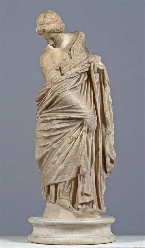 Hellenistic (323-30 BCE) - This statue depicts the style of Hellenestic artwork which portrayed ...