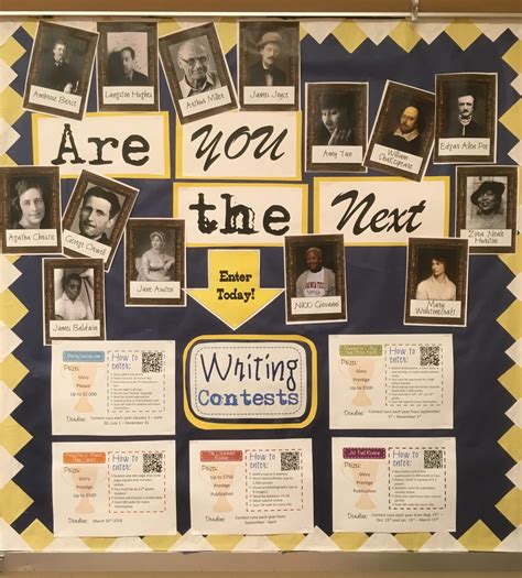 7 Reasons Why You Need a Writing Contest Bulletin Board – Engaging and Effective Teaching