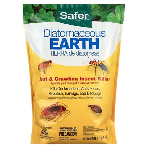 Safer Brand Crawling Insect Killing Diatomaceous Earth - 4 lb - Walmart.com - Walmart.com