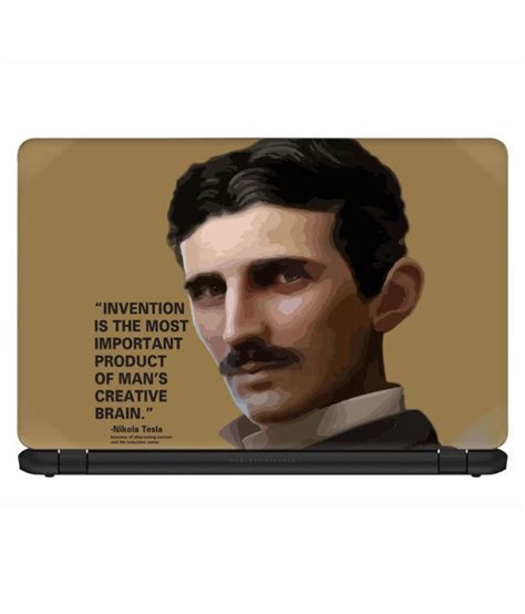 100yellow Nikola Tesla Gaming Laptop Skin Decal 15.6 Inch for Dell HP Acer Asus Lenovo - Buy ...