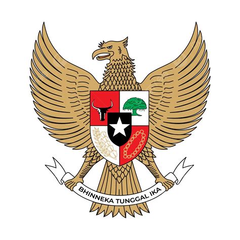 Garuda Pancasila Emblem Vector, Garuda Pancasila, Pancasila Symbol, Indonesia PNG and Vector ...