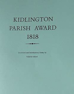 Publications | Kidlington History