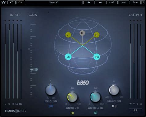 Waves B360 Ambisonics Encoder Plug-in (Download) [B360AE] : AVShop.ca - Canada's Pro Audio ...