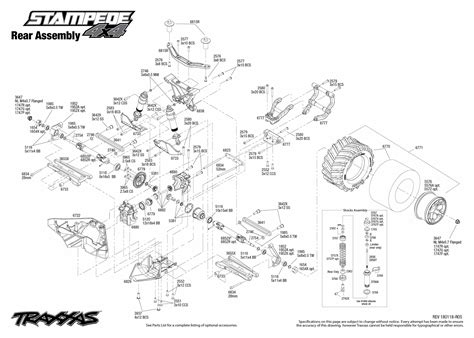 Traxxas Stampede 4x4 Parts Diagram