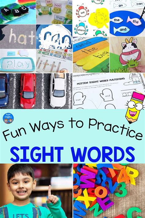 40+ Fun Ways to Practice Sight Words