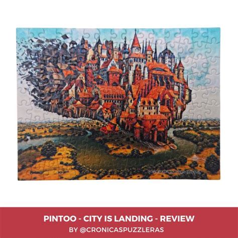 Pintoo XS Puzzle Review - City is Landing | Cronicas Puzzleras