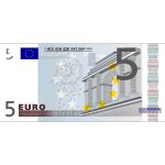 Five hundred Euro note vector graphics | Free SVG