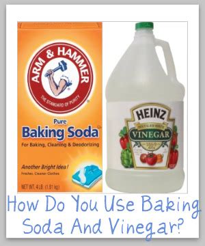 Baking Soda & Vinegar Uses {Together} Around Your Home