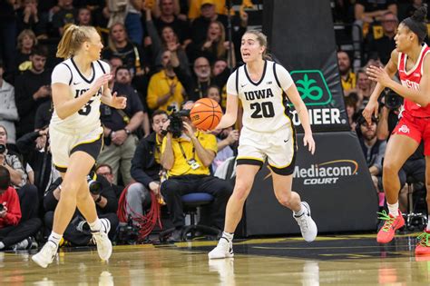 Iowa women NCAA Tournament press conference transcript featuring Caitlin Clark, Kate Martin and ...