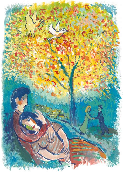 The Lovers Dream (in the style of Marc Chagall) | John Myatt | Castle Fine Art