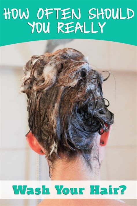 Are you shampooing your hair too often? This guide will help you to ...