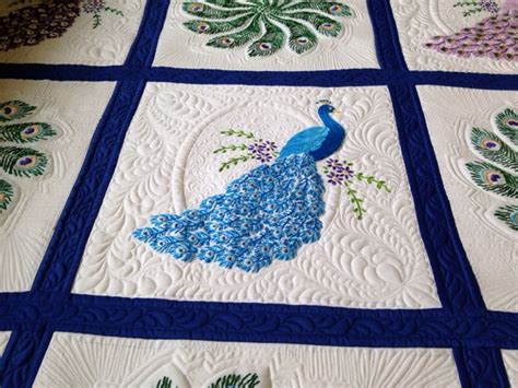 Quilting Together: Peacock Quilt