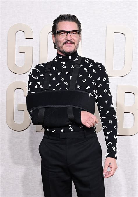 Pedro Pascal on the Red Carpet at the 81st Golden Globe Awards - Golden ...