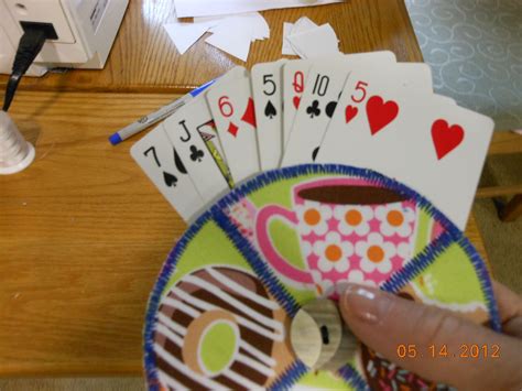Playing Card Holder Craft Tutorial | Playing card holder, Playing card ...