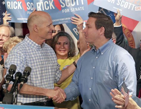 Florida Republicans split on Trump: Scott wants distance, DeSantis a ...