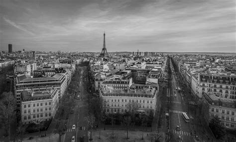 Free stock photo of black&white, cities, france