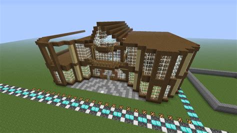 The Wooden Mansion Minecraft Map