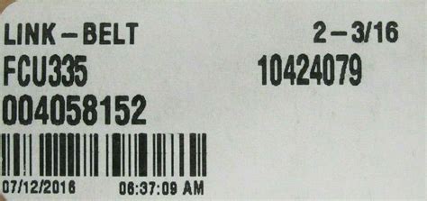 NEW REXNORD FCU335 LINK-BELT FLANGE BEARING 2-3/16" - SB Industrial Supply, Inc.