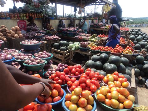 Uganda - there's nothing like the fresh food in their local markets.