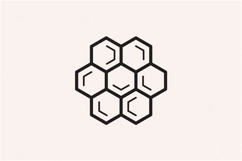 Hive Outline Icon Graphic by sargatal · Creative Fabrica