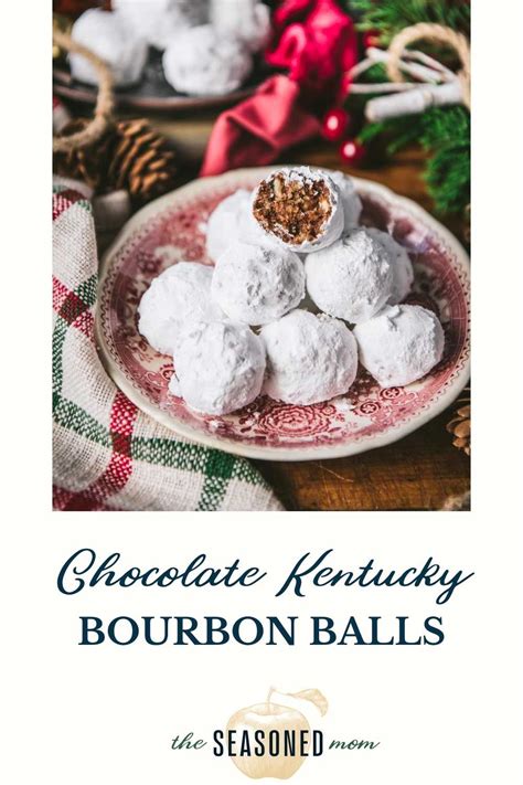 Kentucky Chocolate Bourbon Balls - The Seasoned Mom