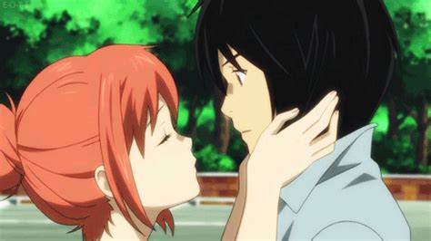 cute anime couple cute anime gif | WiffleGif