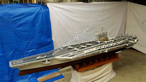 USS Nimitz CVN-68 Large Scale - Mahogany Wooden Aircraft Models – Boat & Ship Models Handmade ...