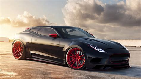 Jaguar X-C16 black concept car Wallpaper | 1920x1080 Full HD resolution ...