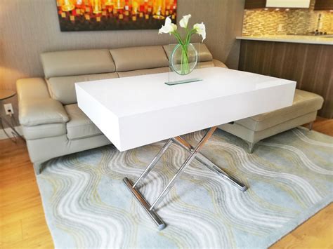Convertible Coffee Table To Dining Table Canada : Convertible Table by Tom Rossau « Inhabitat ...