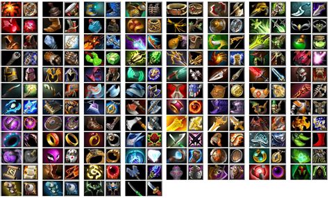 Dota-Throne - Defance Of The Ancients: DotA 2 Items Icon List , Recipe list