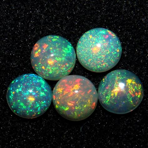 5 Pieces Opal-Natural Opal-Opal Lot-Opal Cabochon-Welo Fire Opal ...