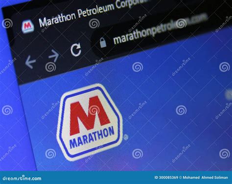 Marathon Petroleum logo editorial stock image. Illustration of business - 300085369