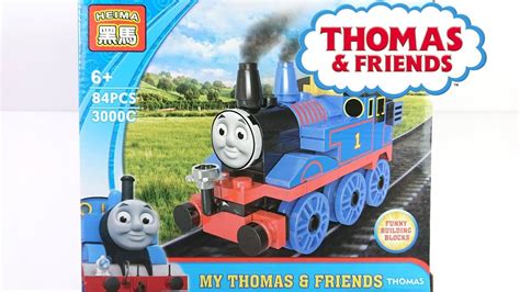 New Lego Thomas and Friends Bootleg by HEIMA Block Toys Thomas the Blue ...