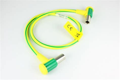 Equipotential bonding cable medical grade length 0,50m