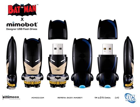 Mimoco Limited Edition Batman Mimobot USB Flash Drive | Gadgetsin