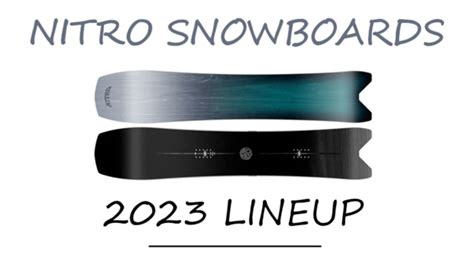 2023 Nitro Snowboards Overview | Snowboarding Profiles