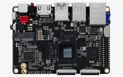 Youteetoo Cyboboard R1 features Rockchip RK3588S, M.2 sockets, NFC, and ...