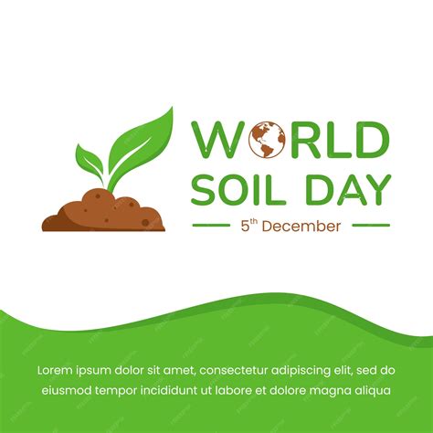 Premium Vector | Soil and plant vector logo suitable for World Soil Day