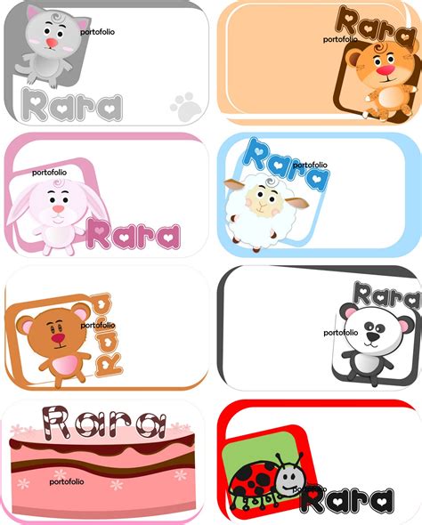 Contoh Kreasi Kartu Nama Anak Contoh Membuat Desain Kartu Nama - IMAGESEE