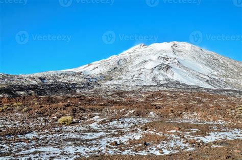 Snowy mountain landscape 15758293 Stock Photo at Vecteezy